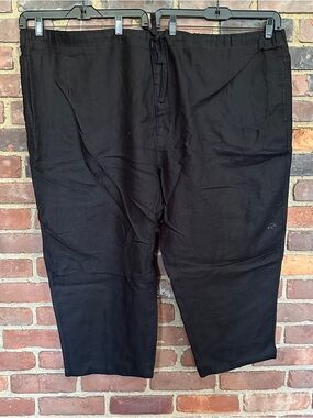 Castagne | Linen Pants Drawstring Waist Casual 58/60 B